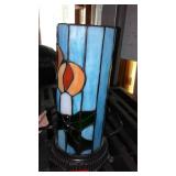 Stained Glass Table Accent Lamp.