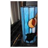 Stained Glass Table Accent Lamp.