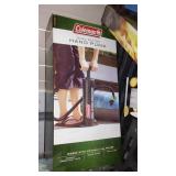 Coleman Pump, Rechargeable Lantern and More.