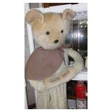 Assorted Household Items, Cabinet, Folding Stool and More.