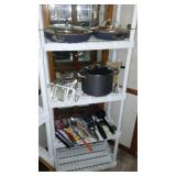Gotham Fry Pans (2) Meyer Stock Pot and More.