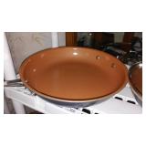Gotham Fry Pans (2) Meyer Stock Pot and More.