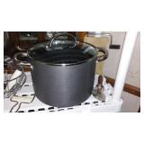 Gotham Fry Pans (2) Meyer Stock Pot and More.