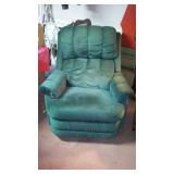 La Z Boy Swivel Recliners (2) and Accent Table.