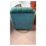 La Z Boy Swivel Recliners (2) and Accent Table.