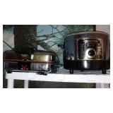 Vintage McGraw Edison Waffel Maker, Kenmore Fryer.