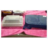 Pyrex 9x 13 with Case and Cover and Brownie Pan.