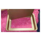 Pyrex 9x 13 with Case and Cover and Brownie Pan.