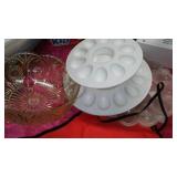 Assorted Entertainment Lot, Pamper Chef Baking Tube.