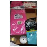 Assorted Entertainment Lot, Pamper Chef Baking Tube.