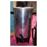 West Bend 36 cup Aluminum Coffee Maker and Thermos (2).
