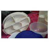 Nice Lot of Storage with Lids, Tupperware, Rubbermaid and More.