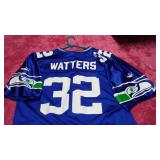 NFL Seahawks Watters Jersey and Puzzle