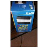 Large Lot Electronics. Rear Speaker System, Phones VHS, DVD, Rewinders and More.