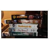 Large Lot Electronics. Rear Speaker System, Phones VHS, DVD, Rewinders and More.