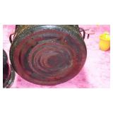 Speckled Enamel Canner and Covered Roaster.