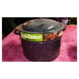 Speckled Enamel Canner and Basin