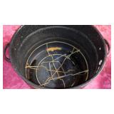 Speckled Enamel Canner and Basin