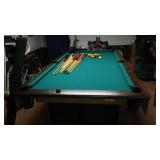Vintage Cue Master Regulation SLATE TOP Pool Table