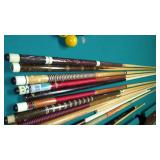 Vintage Cue Master Regulation SLATE TOP Pool Table