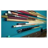 Vintage Cue Master Regulation SLATE TOP Pool Table