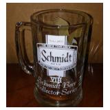 Leather Mug, (vintage renaissance), Schmidt Beer and More.