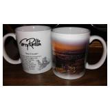 Terry Redlin Plates in Frames Glass.