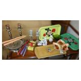 Vintage MCM Ceramic, Porcelain, Trays and more.