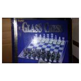 City of Fargo Hand Crafted Car and Glass Chess Set.