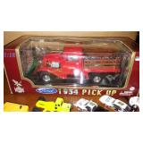 1934 Ford Pickup 1:18 Scale, Tonka Grader, Deere 200LC and More.