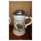 Bradbury Plate, Numbered Tankards and Harley Davidson Tankard.