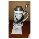 Bradbury Plate, Numbered Tankards and Harley Davidson Tankard.