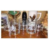 Vintage Jim Bean Decanter, Black Velvet, Coca Cola and More.