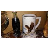 Vintage Jim Bean Decanter, Black Velvet, Coca Cola and More.