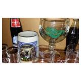 Vintage Jim Bean Decanter, Black Velvet, Coca Cola and More.