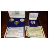 Lets Roll Silver Eagle Dollar and Double Eagle Proof.