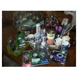 NEW Under Cabinet Lights (2) LED Light Strip, Ear Buds, and More.