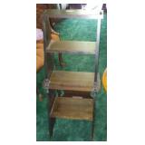 Convertible Chair/Ladder, Coffee Table and Shelf.