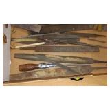 Large Assortment of File and Sharpening Blocks.