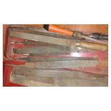 Large Assortment of File and Sharpening Blocks.