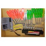 Sockets, Nut Drivers Drill Bits.