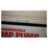 1/3 And ¼ Hp Sump Pumps.