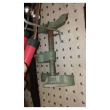 Pipe Clamps, Shovels, Lopers, Saws, Brooms.