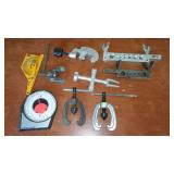 Tube Cutters, Flaring Tools, Plug Wrench.