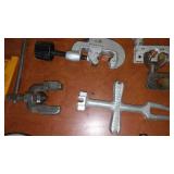 Tube Cutters, Flaring Tools, Plug Wrench.