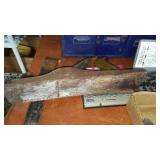 Assorted Bits, Vintage Parts Drawers, Pry Bar, Planer.
