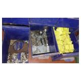 Assorted Bits, Vintage Parts Drawers, Pry Bar, Planer.