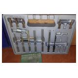 Assorted Bits, Vintage Parts Drawers, Pry Bar, Planer.