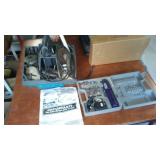 Vintage Corded Drill And Attachments.