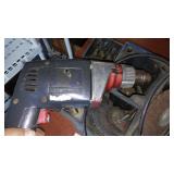 Vintage Corded Drill And Attachments.